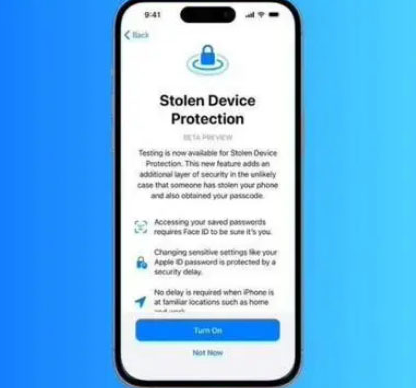 赣榆苹果授权维修店分享被盗设备保护功能开启方法 