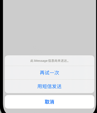 赣榆apple维修iPhone上无法正常发送iMessage信息